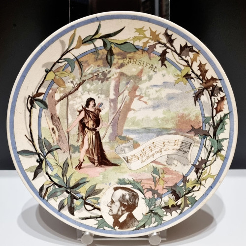 Richard Wagner Wandteller Sarreguemines - Parsifal