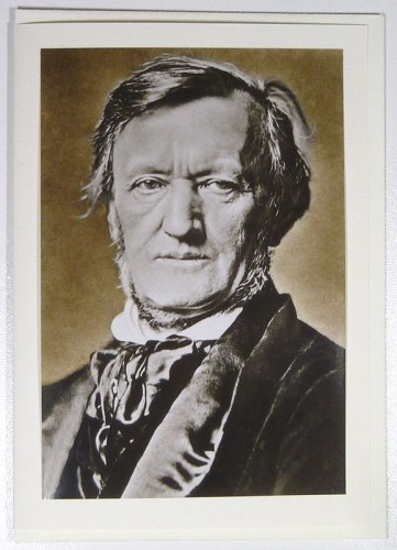 Richard Wagner Fotokarte