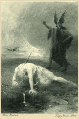 Poster: Siegfrieds death