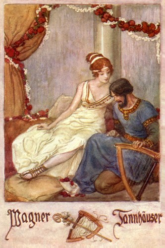 Poster: Tannhäuser und Venus 40 x 60 cm