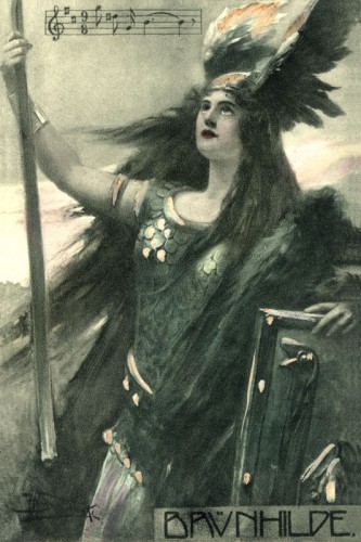 Poster: Brünnhilde 20 x 30 cm