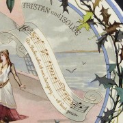 Richard Wagner Wandteller Sarreguemines - Tristan und Isolde