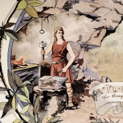 Richard Wagner Wandteller Sarreguemines - Siegfried