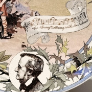 Richard Wagner Wandteller Sarreguemines - Siegfried