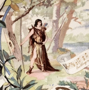 Richard Wagner Wandteller Sarreguemines - Parsifal