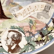 Richard Wagner Wandteller Sarreguemines - Parsifal